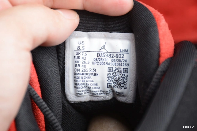 Reps BK bred air jordan dj5982-602 reverse 13 1202